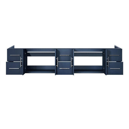 Geneva Transitional Navy Blue 84" Vanity Cabinet Only | LG192284DE00000