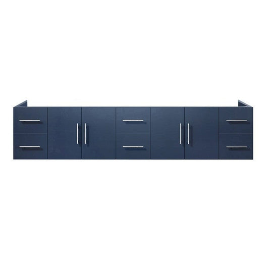 Geneva Transitional Navy Blue 84" Vanity Cabinet Only | LG192284DE00000