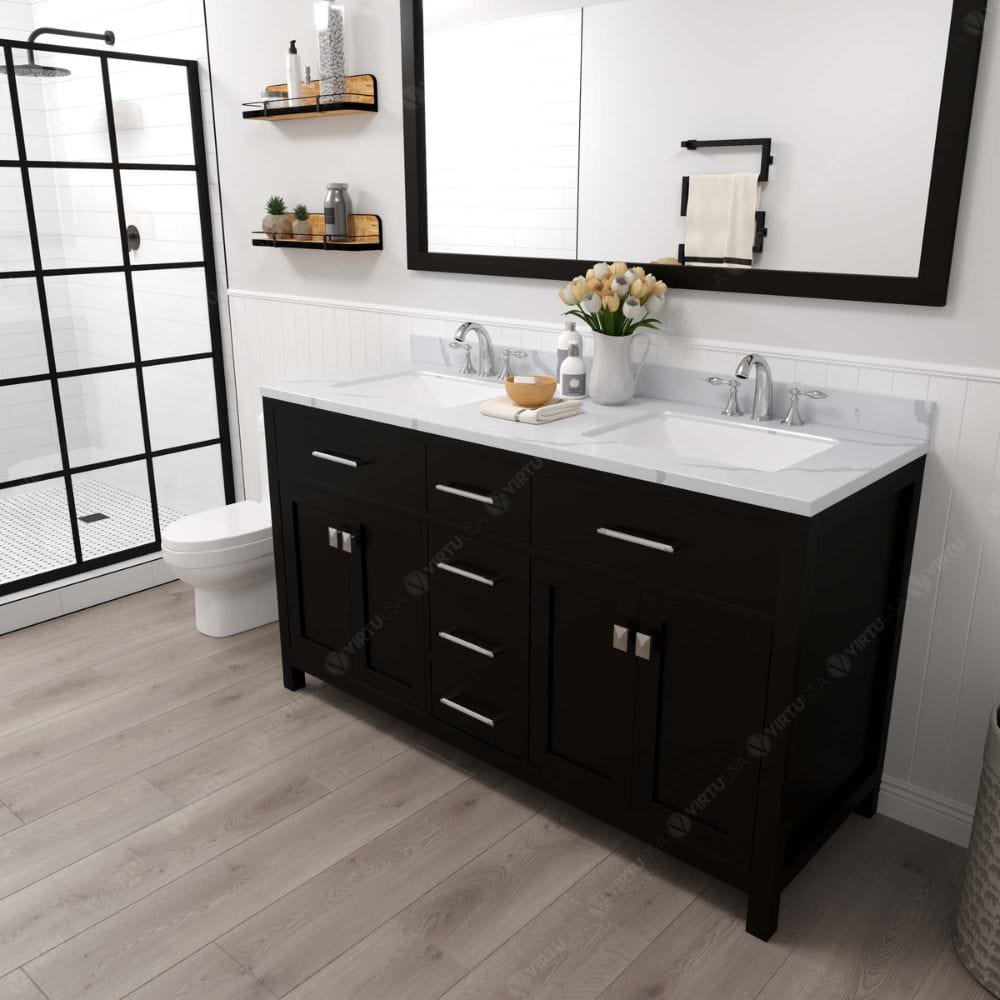 Espresso Shaker Bathroom Vanities