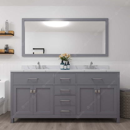 Our flagship Caroline vanity collection emanates an understated elegance that brings beauty and grace to just about any living space.