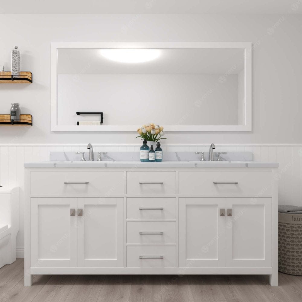 Our flagship Caroline vanity collection emanates an understated elegance that brings beauty and grace to just about any living space.