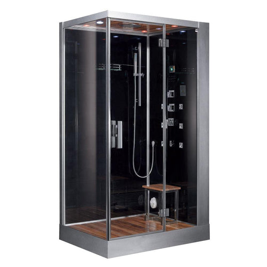 Ariel Steam Showers Ariel Platinum DZ959F8-BLK-R Steam Shower