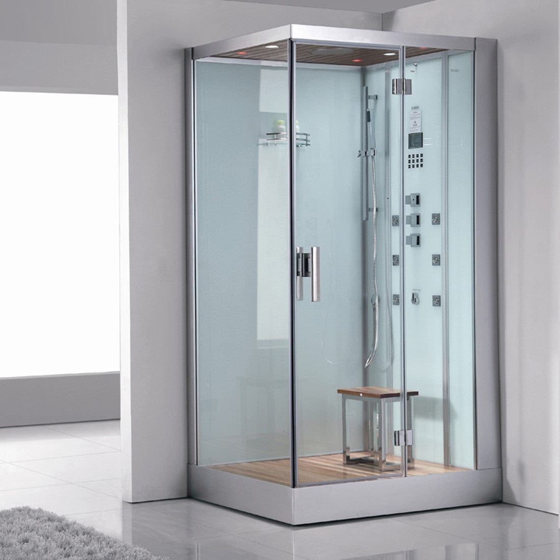 Ariel Platinum DZ959F8-W-R Steam Shower