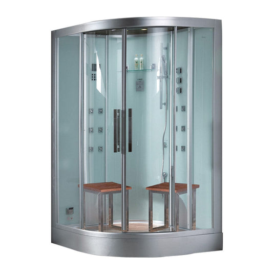 Ariel Steam Showers Ariel Platinum DZ962F8-W Steam Shower