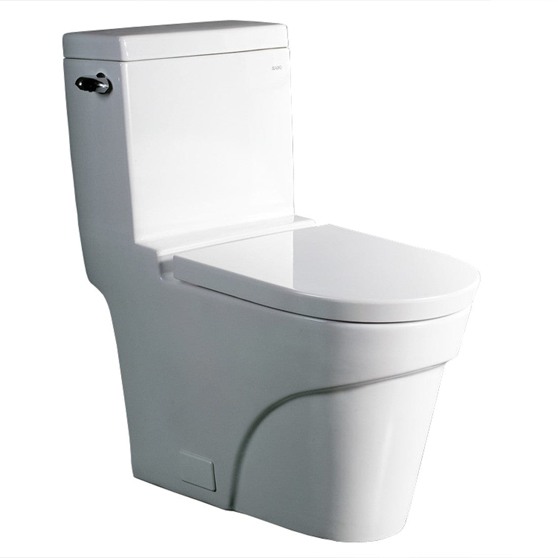 Meet The Oceanus, a TB326M Contemporary European Toilet from the Ariel Platinum series. This one-piece toilet design is cutting-edge and unique. The bowl is elongated and the seat is non-slamming and closes softly.