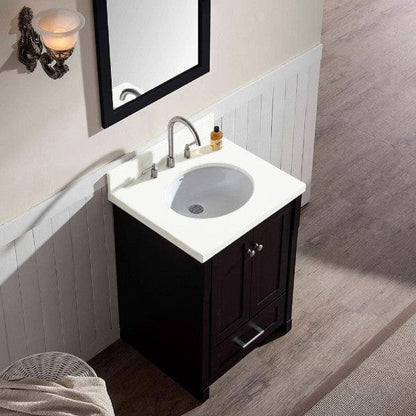 Oval Sink Vanity