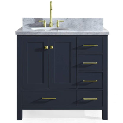 Ariel Midnight Blue Bathroom Vanity