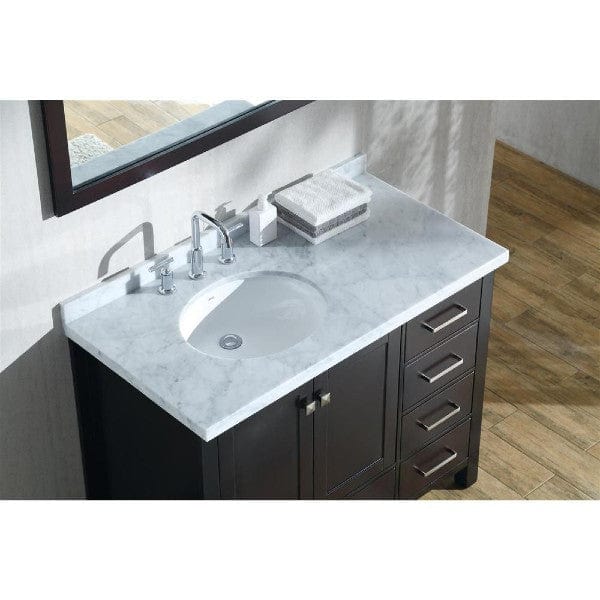 Oval Sink Vanity
