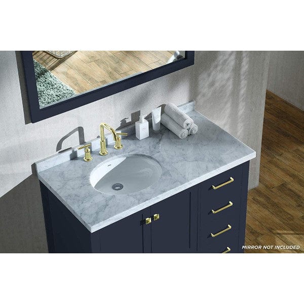 Oval Sink Vanity