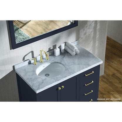 Oval Sink Vanity