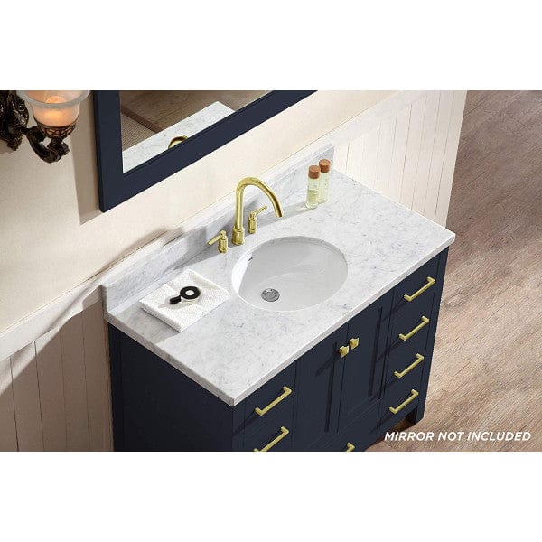 Oval Sink Vanity