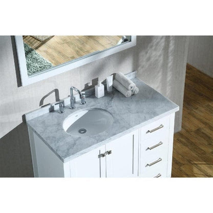 Oval Sink Vanity