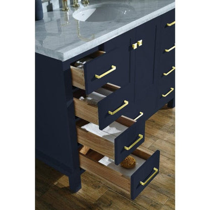 Ariel Cambridge 49 Midnight Blue Modern Rectangle Sink Bathroom Vanity