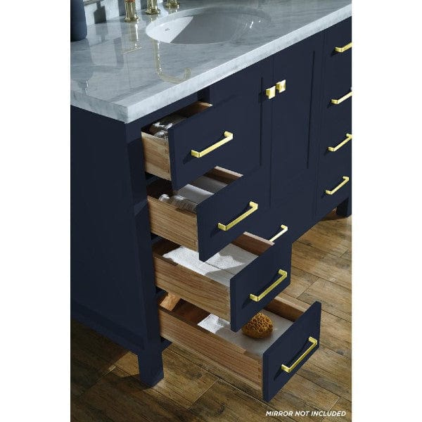 Ariel Cambridge  49" Modern Midnight Blue Single Rectangle Sink Vanity