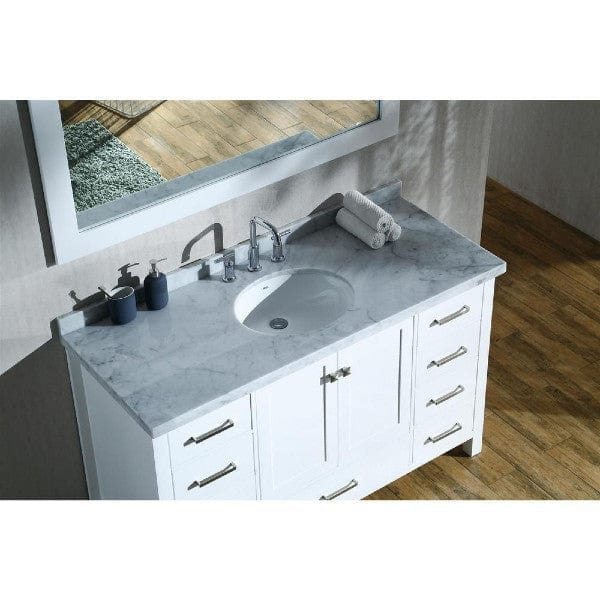 Oval Sink Vanity