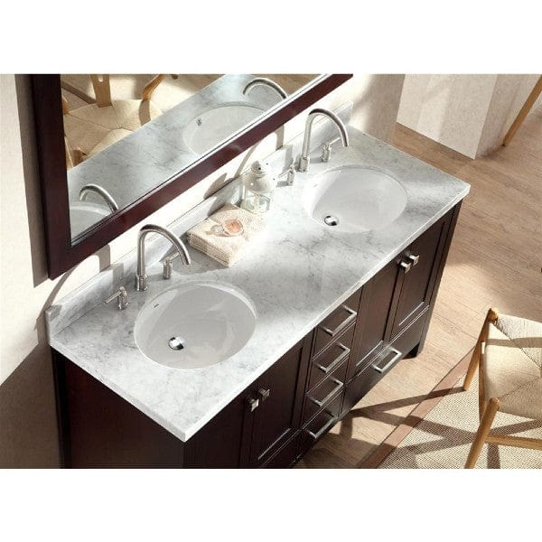 Oval Sink Vanity