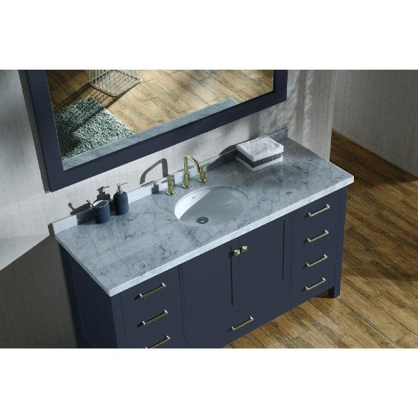 Oval Sink Vanity