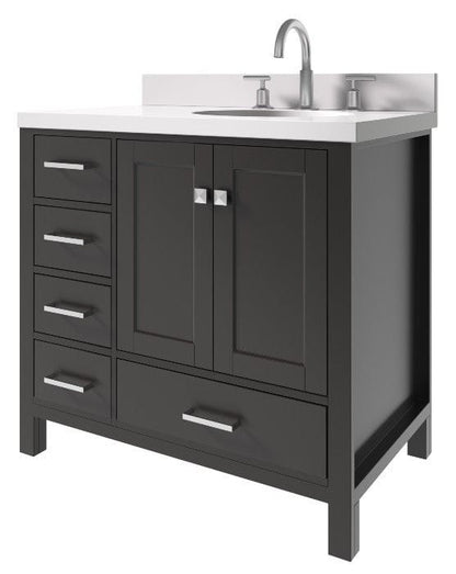 37 inch bathroom vanity 