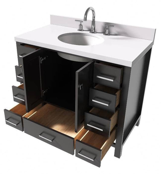 modern bathroom vanity set