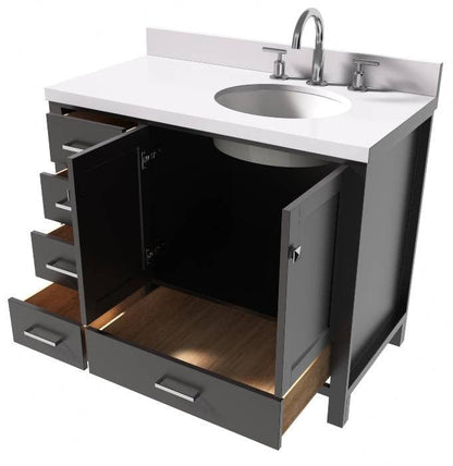 espresso bathroom vanity