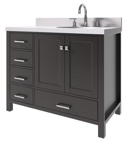 right offset sink bathroom vanity