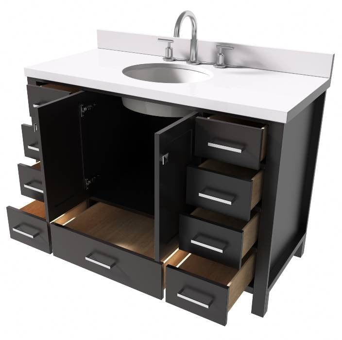 espresso bathroom vanity