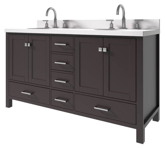 61 inch bathroom vanity