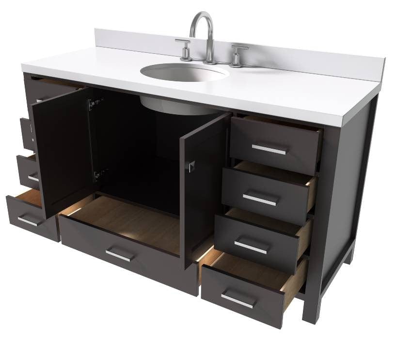 freestanding bathroom vanity