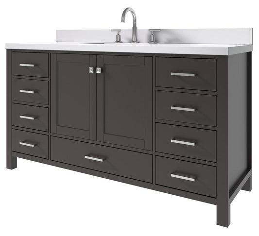 61 inch bathroom vanity