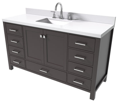 rectangle sink bathroom vanity