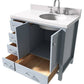 ariel cambridge transitional bathroom vanity