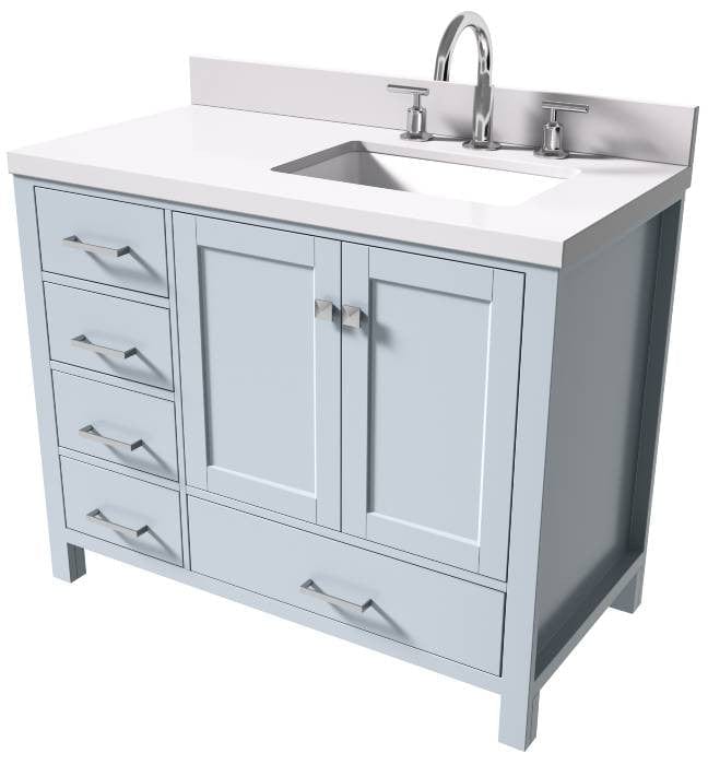 undermount sink bathroom vanity