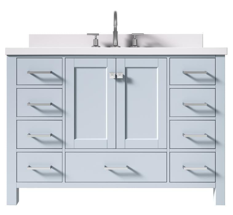 single sink bathroom vanity