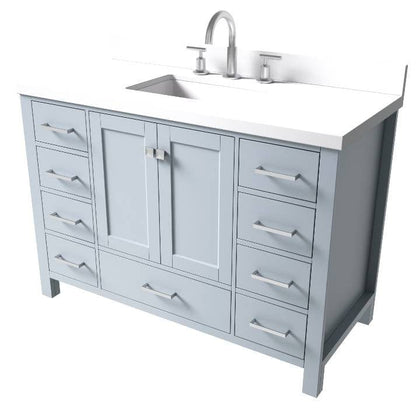 rectangle sink bathroom vanity