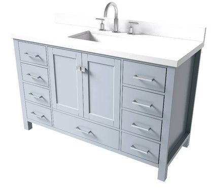 rectangle sink bathroom vanity