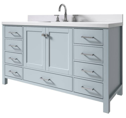 61 inch bathroom vanity