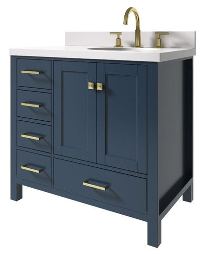 right offset sink bathroom vanity