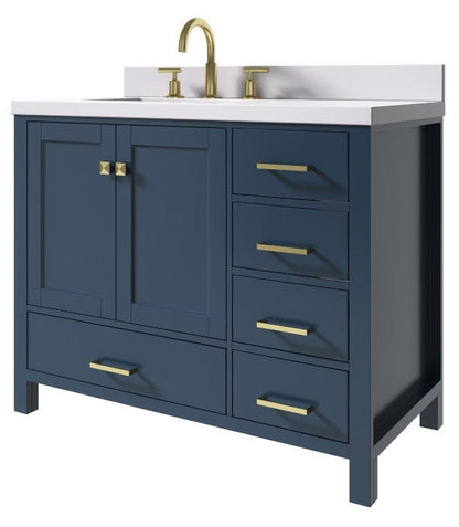 rectangle sink bathroom vanity