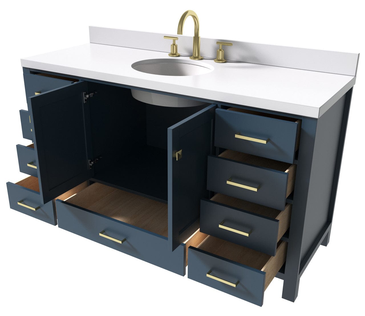 freestanding bathroom vanity