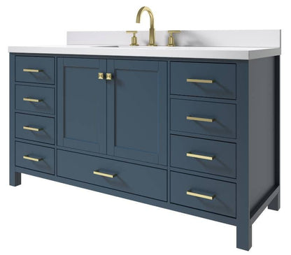 61 inch bathroom vanity