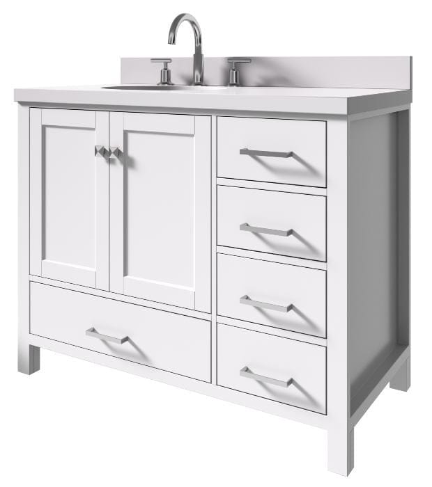 ariel single sink bathroom vanity