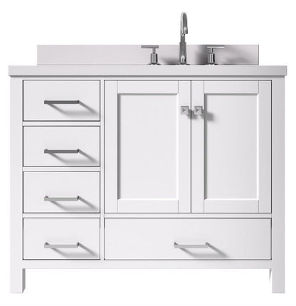 rectangle sink bathroom vanity