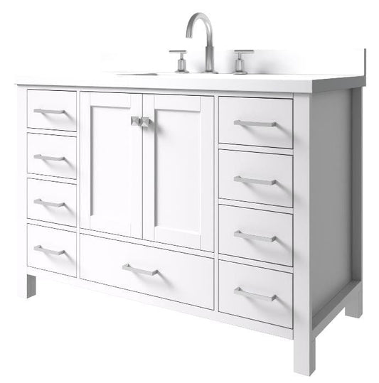 49 inch bathroom vanity