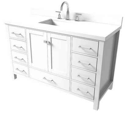 rectangle sink bathroom vanity