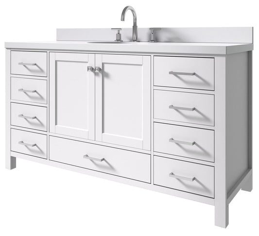 61 inch bathroom vanity