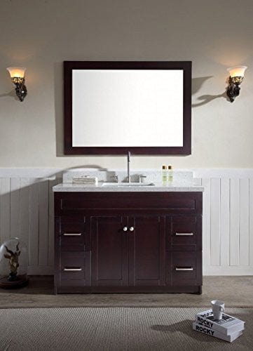 49" Single Sink Vanity Set In Espresso