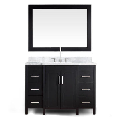 ARIEL Hollandale 49" Single Sink Vanity Set in Black (E049S-BLK)