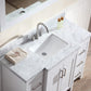 Ariel Hollandale 49 Single Sink Vanity Set in White
