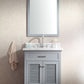 ARIEL Kensington 31" Single Sink Vanity Set in Grey