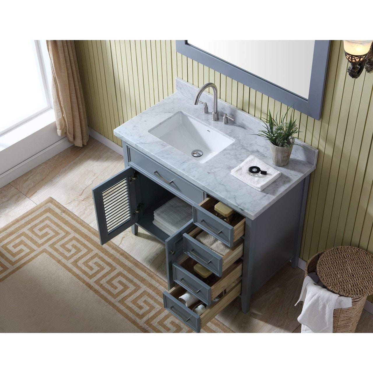 Rectangular Sink Vanity